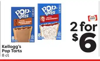 Weis Markets Kellogg's pop tarts offer
