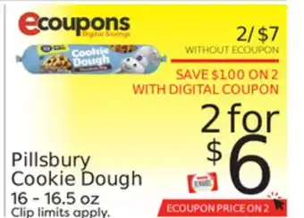 Weis Markets Pillsbury cookie dough offer