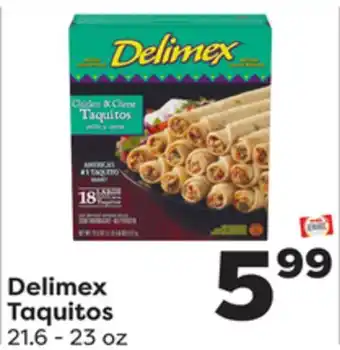 Weis Markets Delimex taquitos offer
