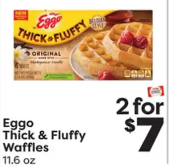 Weis Markets Eggo thick & fluffy waffles offer