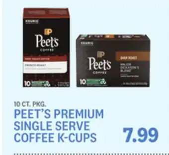 Kings Food Markets Peet's premium single serve coffee k-cups offer
