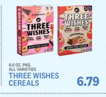 Kings Food Markets Three wishes cereals offer