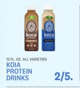 Kings Food Markets Koia protein drinks offer