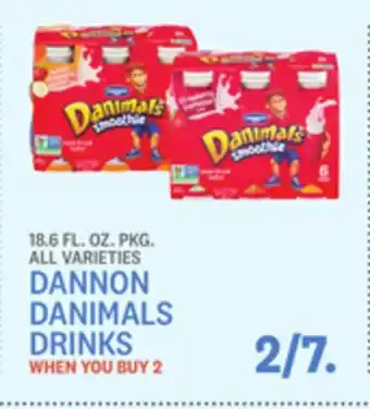 Kings Food Markets Dannon danimals drinks offer