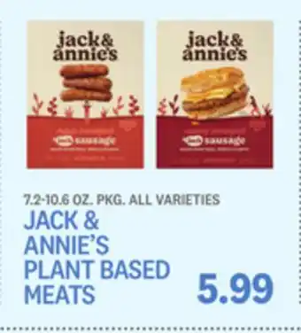 Kings Food Markets Jack & annie's plant based meats offer