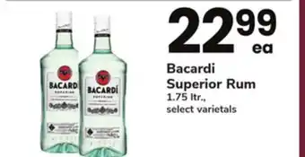 ACME Bacardi superior rum offer