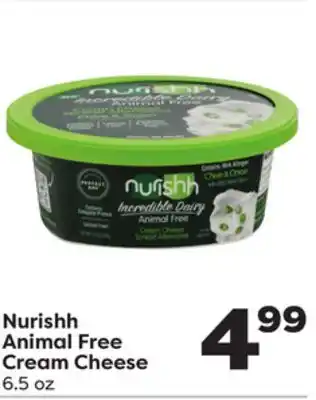 Weis Markets Nurishh animal free cream cheese offer