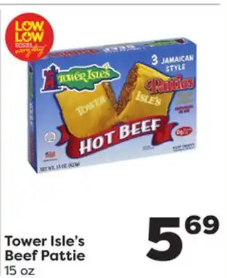 Weis Markets Tower isle's beef pattie offer