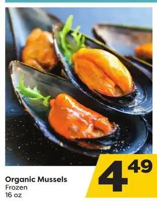 Weis Markets Organic mussels offer