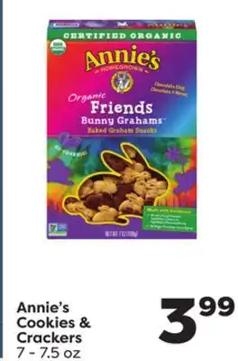 Weis Markets Annie's cookies & crackers offer