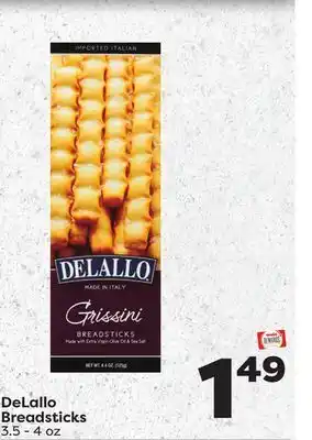 Weis Markets Delallo breadsticks offer