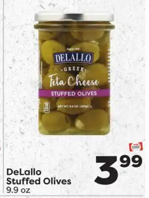 Weis Markets Delallo stuffed olives offer
