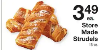 The Fresh Grocer Store made strudels offer