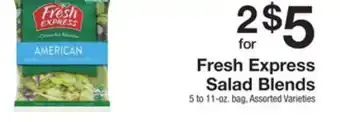 The Fresh Grocer Salad blends offer