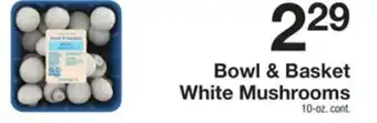 The Fresh Grocer White mushrooms offer