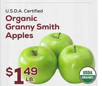 DeCicco & Sons Organic granny smith apples offer