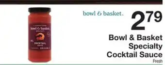 The Fresh Grocer Specialty cocktail sauce offer