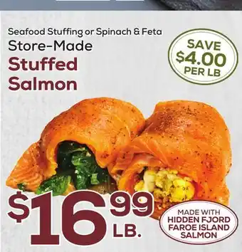 DeCicco & Sons Stuffed salmon offer