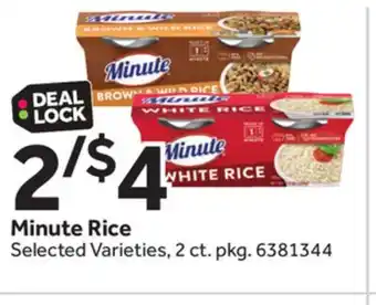 Stop&Shop Minute rice offer