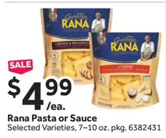 Stop&Shop Rana pasta or sauce offer