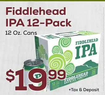 DeCicco & Sons Fiddlehead ipa 12-pack offer