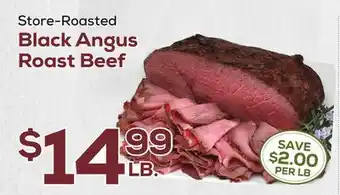 DeCicco & Sons Black angus roast beef offer