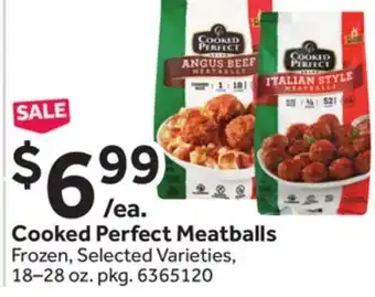 Stop&Shop Cooked perfect meatballs offer