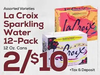 DeCicco & Sons La croix sparkling water 12-pack offer