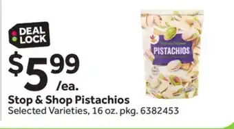 Stop&Shop Stop & shop pistachios offer