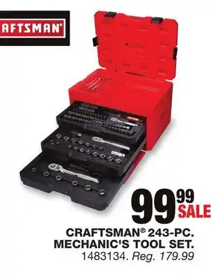 Blain's Farm & Fleet Craftsman 243-pc. mechanic's tool set offer