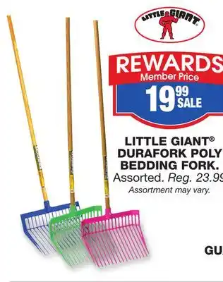 Blain's Farm & Fleet Little giant durafork poly bedding fork offer