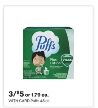 CVS Puffs 48 ct offer