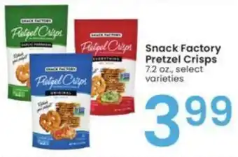 Albertsons Snack Factory Pretzel Crisps offer