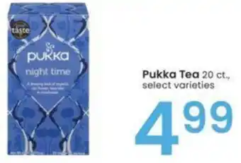 Albertsons Pukka Tea 20 ct. offer
