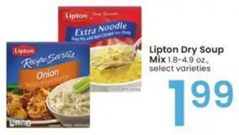 Albertsons Lipton Dry Soup Mix 1.8-4.9 oz. offer