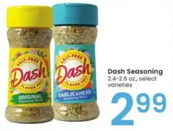 Albertsons Dash Seasoning 2.4-2.6 oz. offer