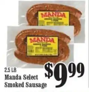 The Markets Manda Select Smoked Sausage offer