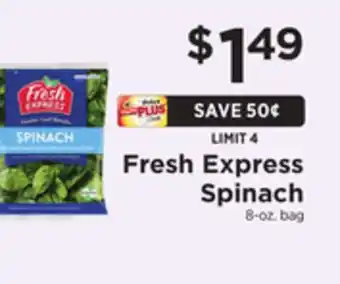 ShopRite Spinach offer