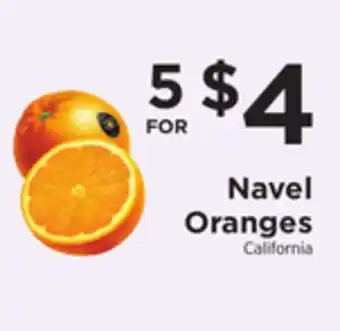 ShopRite Navel oranges offer