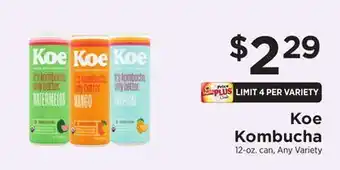 ShopRite Kombucha offer