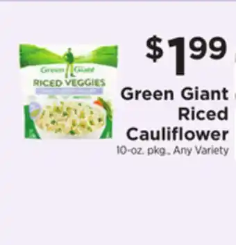 ShopRite Riced cauliflower offer