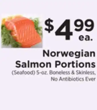 ShopRite Norwegian salmon portions offer