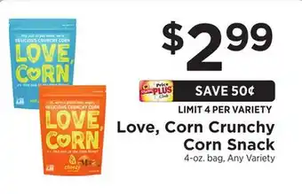 ShopRite Crunchy corn snack offer