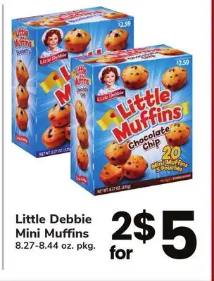 ACME Little debbie mini muffins offer