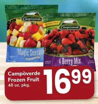 ACME Campòverde frozen fruit offer