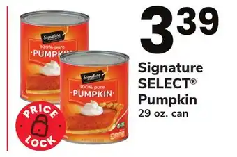 ACME Signature select pumpkin offer