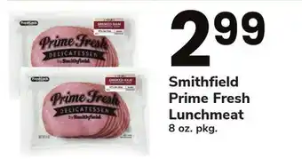 ACME Smithfield prime fresh lunchmeat offer