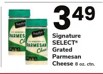 ACME Signature select grated parmesan cheese offer