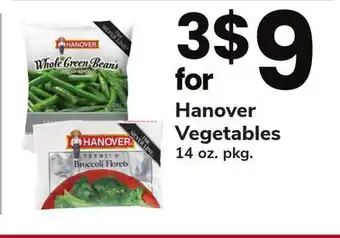 ACME Hanover vegetables offer