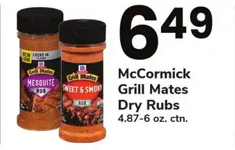 ACME Mccormick grill mates dry rubs offer